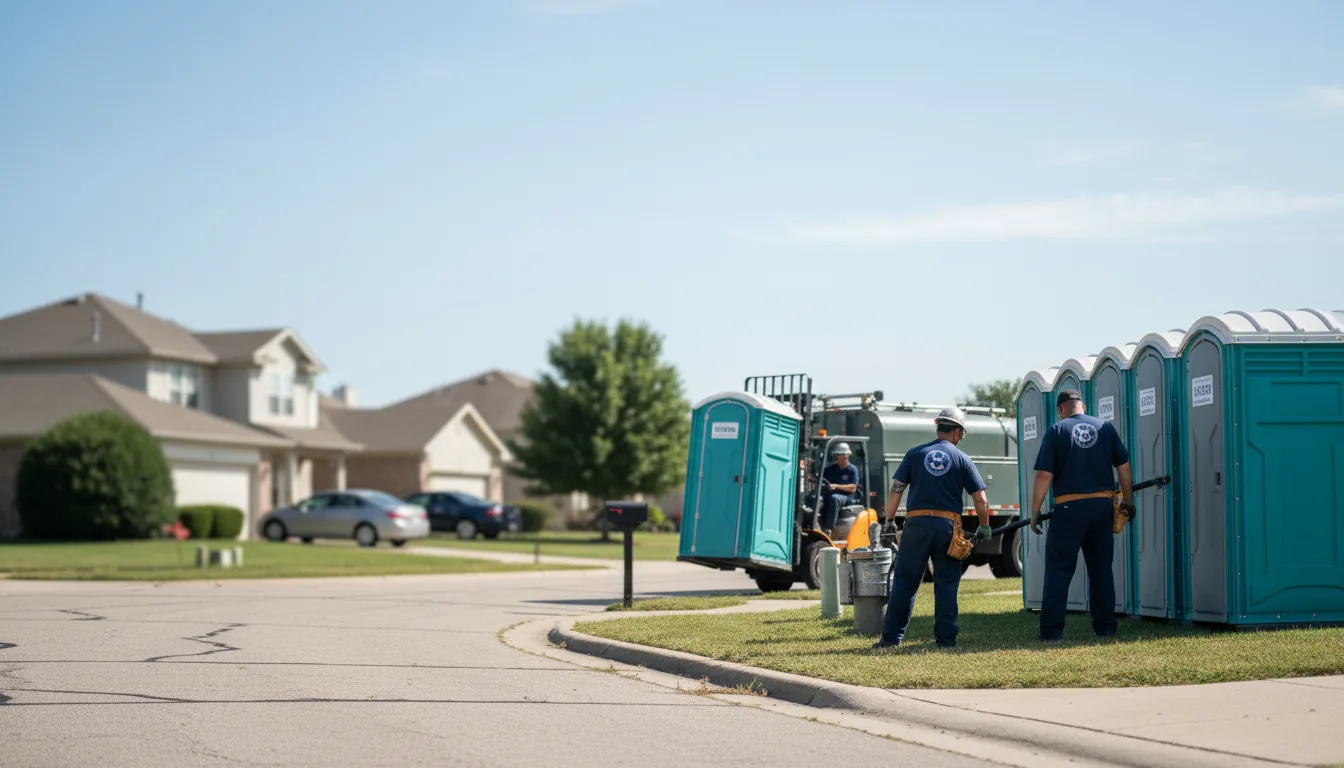 Porta Potty Rental in Troutman, NC near me